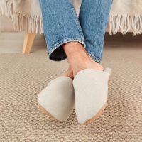 Тапочки мужские, ECO размер 44-45, цвет бежевый Тапочки мужские, ECO размер 44-45, цвет бежевый