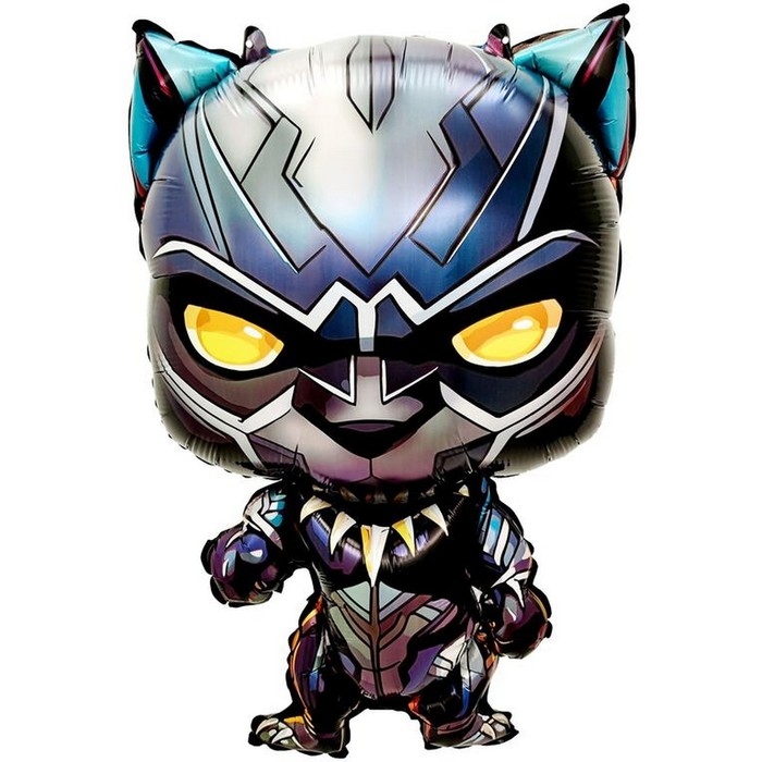 Шар фольгированный 29" &laquo;Герой Пантера&raquo;, фигура