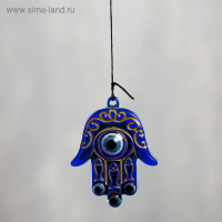 Музыка ветра металл, пластик "Ладонь с талисманом" 5 трубок 6 рук 50х8,5х8,5 см Музыка ветра металл, пластик "Ладонь с талисманом" 5 трубок 6 рук 50х8,5х8,5 см