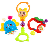 Набор погремушек &laquo;Собери меня&raquo;, 5 шт., яркие цвета, Крошка Я