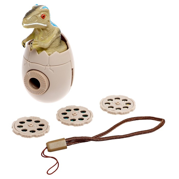 Проектор &laquo;Дино&raquo;, свет, 24 картинки, МИКС