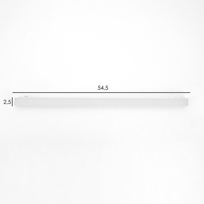 Светильник трековый ULTRA Светильник трековый ULTRA "Линза" LED 30Вт 3000K-5700К CRI90 белый 55,5х2,6х2,4см