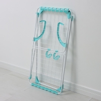 Сушилка для белья напольная, рабочая длина 18 м, цвет белый Сушилка для белья напольная, рабочая длина 18 м, цвет белый