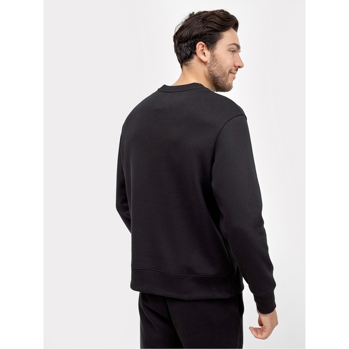 Свитшот мужской НАЧЁС, цвет чёрный, размер 52