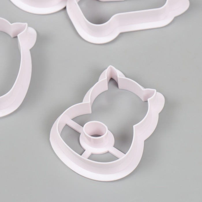 Каттеры для полимерной глины Каттеры для полимерной глины "Цифры с рожками" набор 10 шт