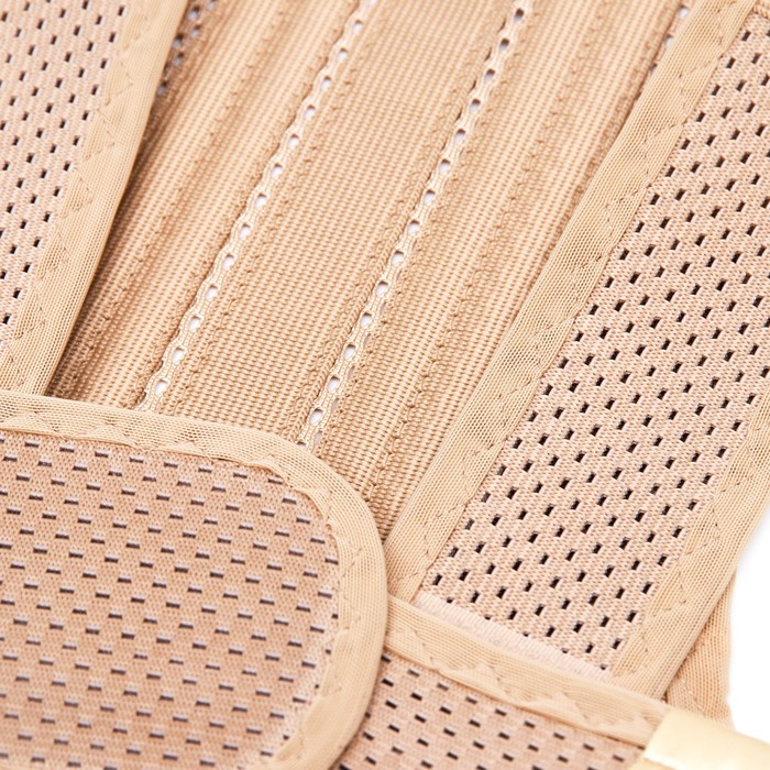 Корректор осанки НТ-КР-012, полужёсткий, 4 ребра, размер XL, цвет бежевый Корректор осанки НТ-КР-012, полужёсткий, 4 ребра, размер XL, цвет бежевый