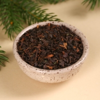 Новый год! Чай чёрный &laquo;С Новым годом&raquo;, вкус: яблочный штрудель, 50 г.