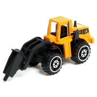 Игровой набор из металла &laquo;Строительная техника&raquo;, в комплекте дорожные знаки и техника