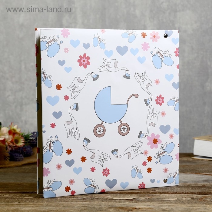 Фотоальбом магнитный 50листов 23X28см "Оur baby5 -EVA"