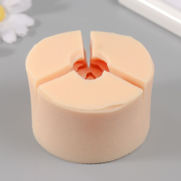 Молд силиконовый "Пион мадагаскар" d=6 cм, высота 4,5 см МИКС