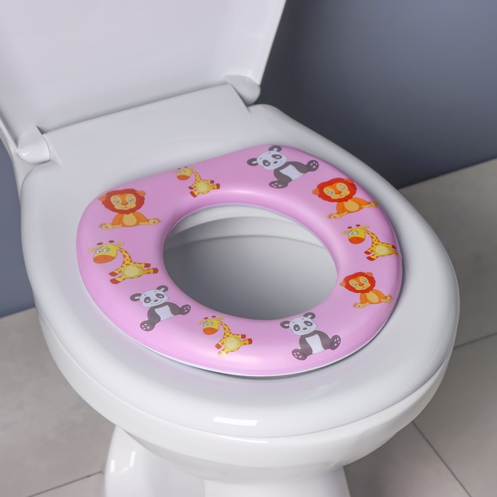 Сиденье для унитаза детское Доляна &laquo;Зверята&raquo;, 27&times;29 см