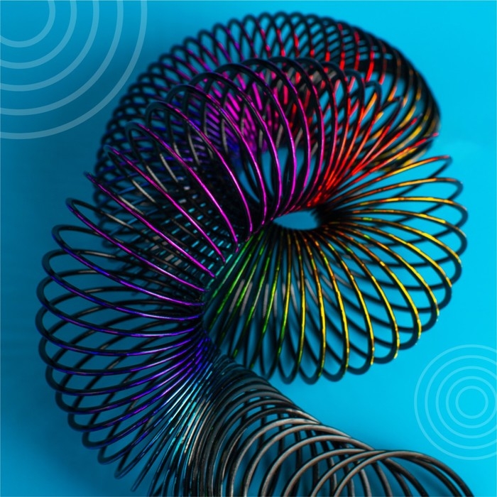 Пружинка-радуга &laquo;Перелив&raquo;