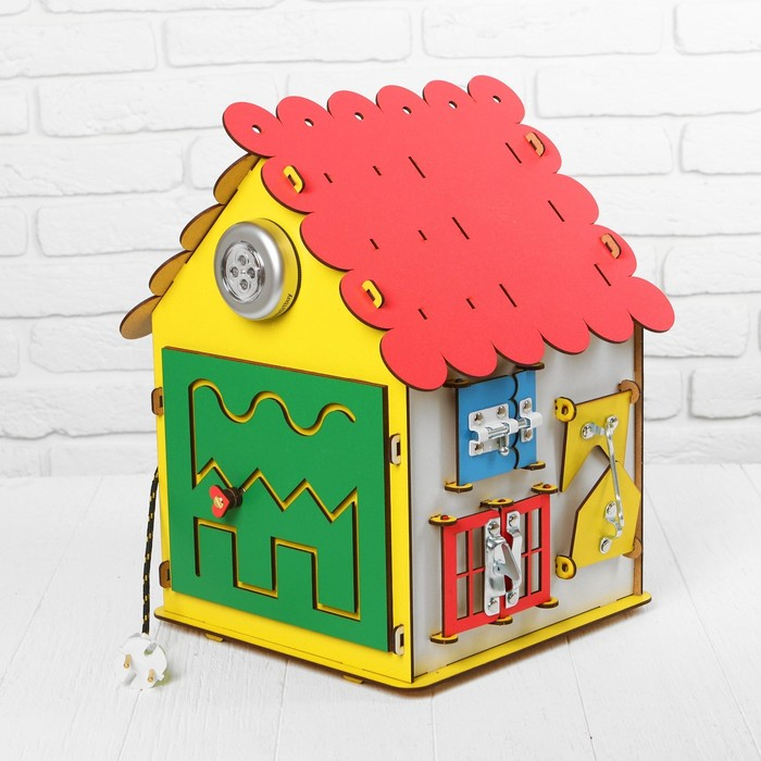 Развивающая доска Бизиборд «Бизи-Дом» Развивающая доска Бизиборд «Бизи-Дом»