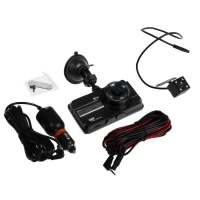 Видеорегистратор Cartage Premium, 2 камеры, HD 1080P, IPS 4, обзор 120&deg;