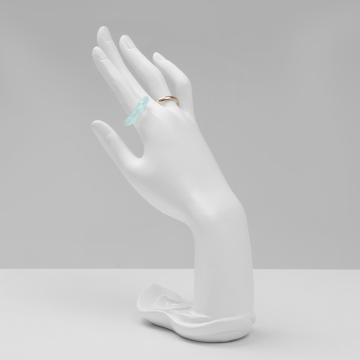 Подставка для украшений &laquo;Рука&raquo; 9&times;12&times;22, цвет белый