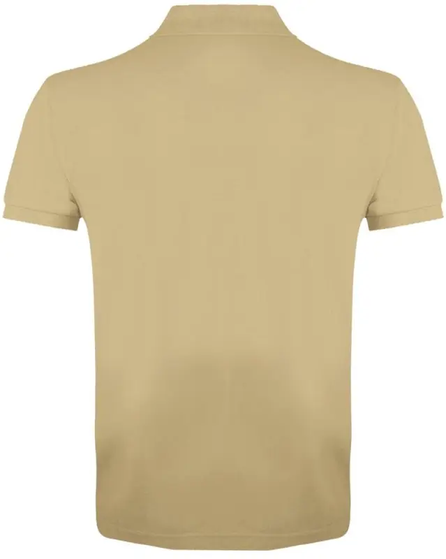Рубашка поло мужская Prime Men 200 бежевая, размер S