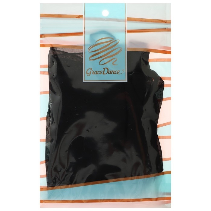 Юбка-солнце для гимнастики и танцев Grace Dance, р. 32-34, цвет чёрный