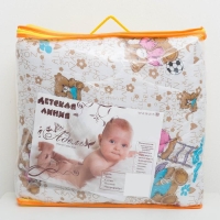 Одеяло АДЕЛЬ &laquo;Стандарт&raquo;, 105х140см, цвет МИКС, файбер степ (150г/м)