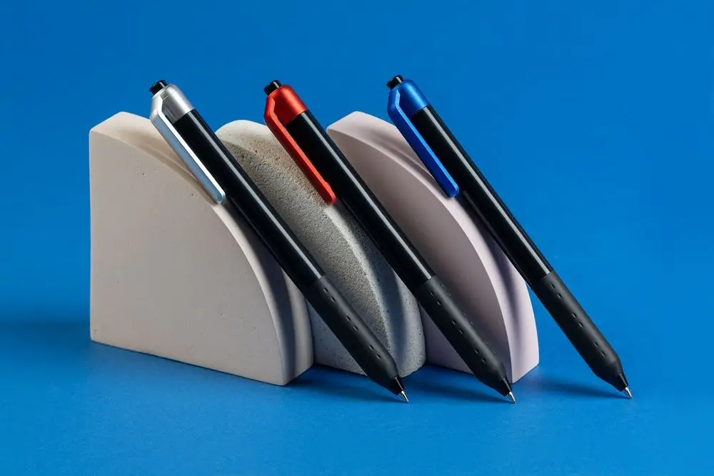 Ручка шариковая Fluent, синий металлик Ручка шариковая Fluent, синий металлик