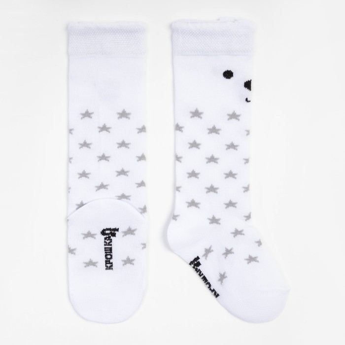 Гольфы детские Крошка Я Гольфы детские Крошка Я "Мишка" 14-16 см, белый