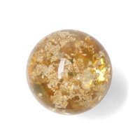 Ручка кнопка CAPPIO PK106, D=25 мм, пластик, цвет золото Ручка кнопка CAPPIO PK106, D=25 мм, пластик, цвет золото