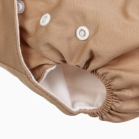 Многоразовый подгузник &laquo;Львенок&raquo;, 3-15 кг, цвет коричневый, Крошка Я