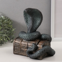 Копилка"КОБРА НА СУНДУКЕ " 20 х 17 х 12 см. Копилка"КОБРА НА СУНДУКЕ " 20 х 17 х 12 см.