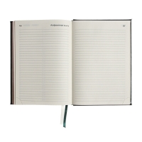 Ежедневник недатированный A5, 176 листов, deVENTE.Symbol, твёрдая обложка из искусственной кожи с поролоном, золотой срез, блок 70 г/м2, зелёный