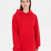 Худи оверсайз унисекс Outshine, красное, размер M/L