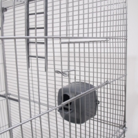Клетка для птиц "Пижон" №104-Б, разборная, 2 секции, 58 х 40 х 88см, серая Клетка для птиц "Пижон" №104-Б, разборная, 2 секции, 58 х 40 х 88см, серая