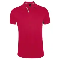 Рубашка поло мужская Portland Men 200 красная, размер L