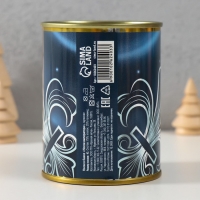 Носки с принтом в банке "Носки императора" (внутри носки мужские)