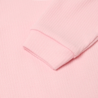 Боди детское с длинным рукавом, цвет розовый, рост 80