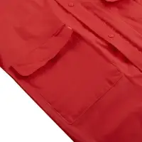 Дождевик детский RainDrop Kids, красный, 10 лет (рост 130-140)