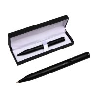 Ручка подарочная, шариковая "Тавали" в кожзам футляре поворотная Тавали корпус черный Ручка подарочная, шариковая "Тавали" в кожзам футляре поворотная Тавали корпус черный