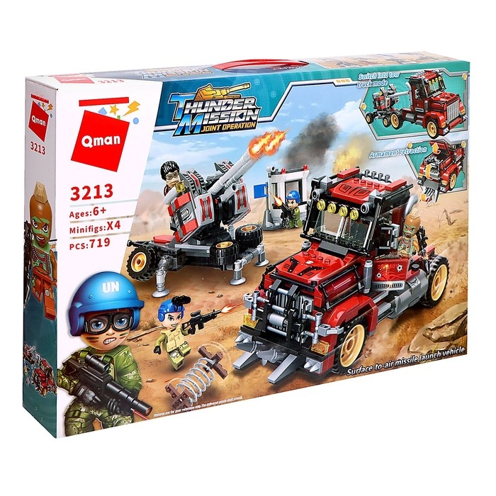 Конструктор Миротворцы &laquo;Сражение с бандитами&raquo;, 4 минифигуры и 719 деталей