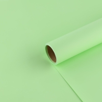 Плёнка для цветов упаковочная матовая &laquo;Свежая мята&raquo;, 0.5 x 8 м