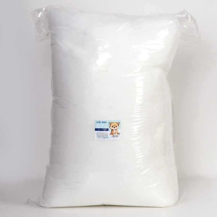 Наполнитель для игрушек &laquo;Суперпух&raquo; наполнитель первичка, 1 сорт, 2 кг