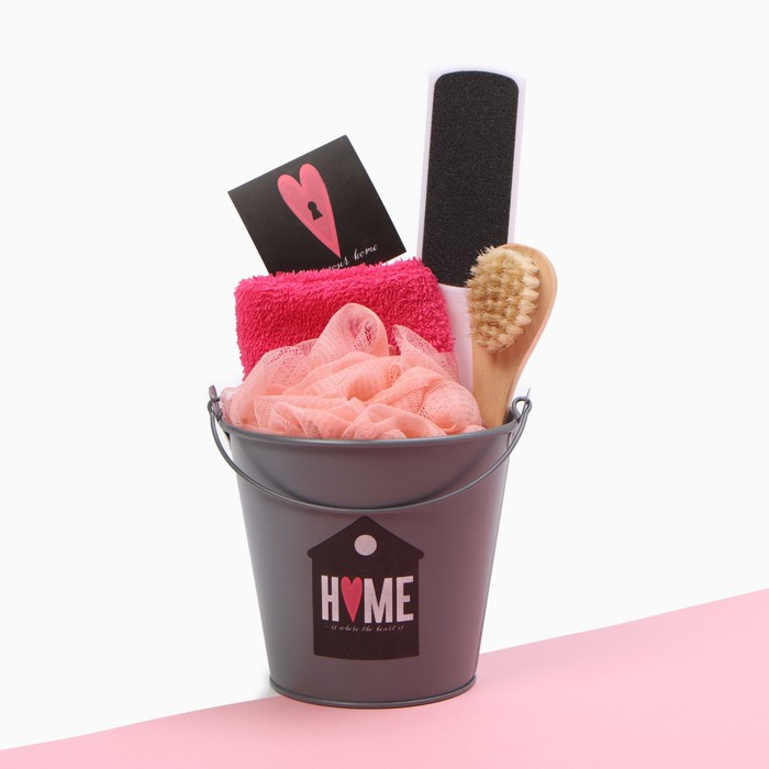 Набор подарочный &laquo;Home&raquo; полотенце и аксессуары