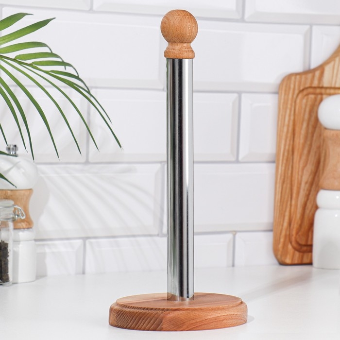 Держатель для бумажных полотенец, обработанное маслом Держатель для бумажных полотенец, обработанное маслом