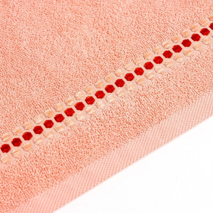 Полотенце махровое Love Life &laquo;Адажио&raquo; 70х140 см, пудровый, 100% хл, 450 гр/м2