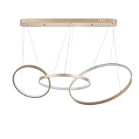 Светильник BayerLux "Ринго" 3хLED 90Вт 4000К золото 78х50х100 см Светильник BayerLux "Ринго" 3хLED 90Вт 4000К золото 78х50х100 см