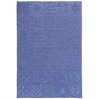 Плед Ornamental, синий Плед Ornamental, синий