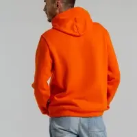 Толстовка с капюшоном Snake II оранжевая, размер XXL