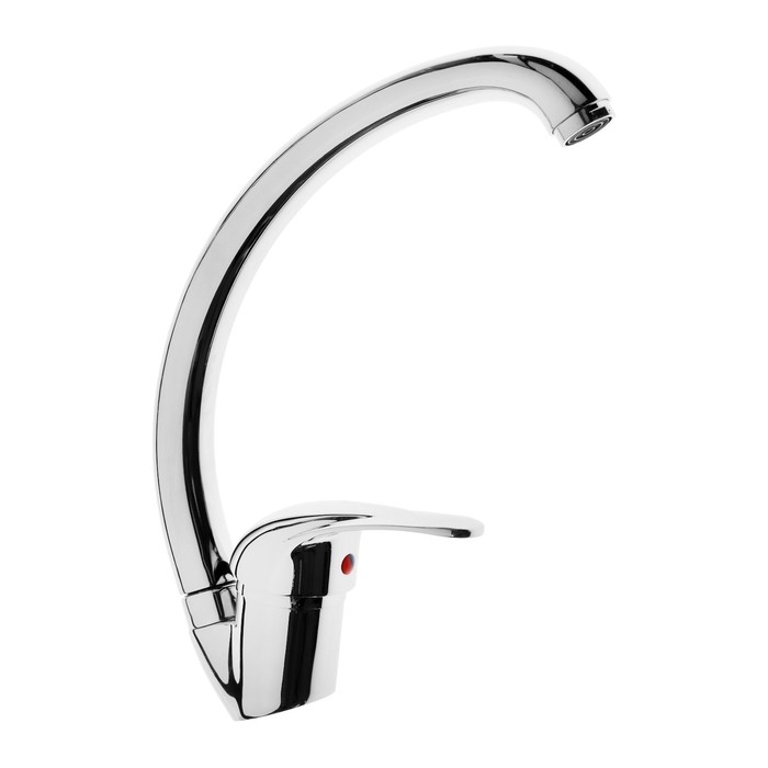 Смеситель для кухни Смеситель для кухни "АМУР" BY 2010-02 S хр. TYE-2109, однорычажный, длина излива 150 мм,хром