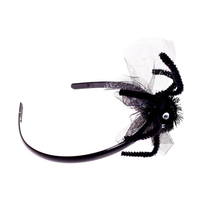 Хэллоуин. Ободок для волос карнавальный &laquo;Паук&raquo;