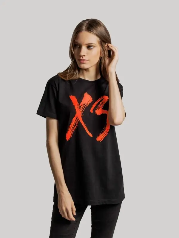 Футболка &laquo;ХЗ&raquo;, черная, размер S