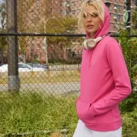 Толстовка с капюшоном женская Hoodie, сиреневая, размер L