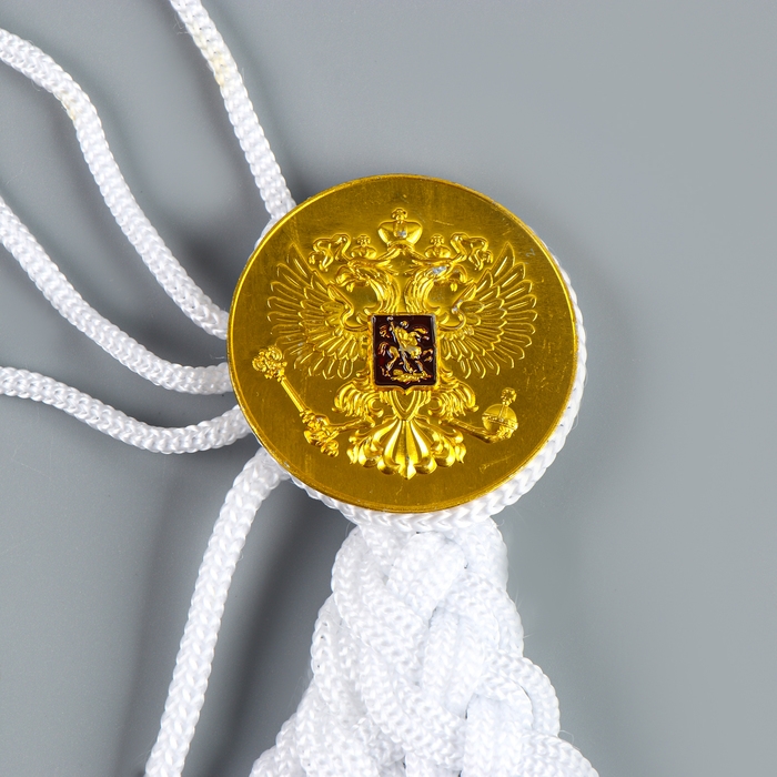 Карнавальный аксельбант «Солдат на параде», белый Карнавальный аксельбант «Солдат на параде», белый