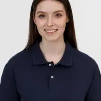 Рубашка поло унисекс Pacific, кобальт (темно-синяя), размер M